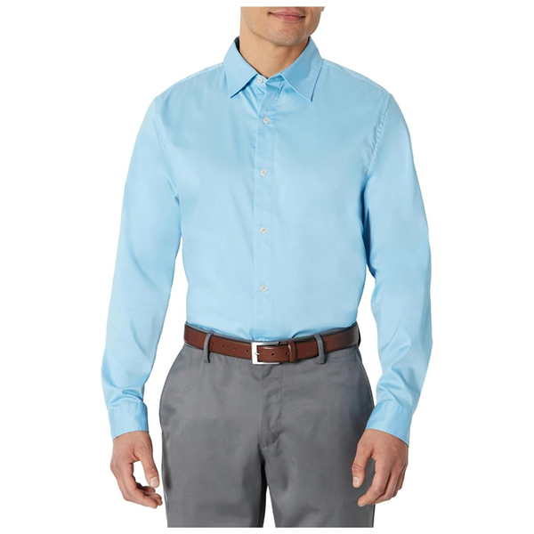 Amazon Essentials Men's Slim Fit Stretch Dress Shirt