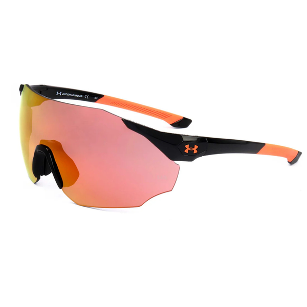 Under Armour Men's Black Wrap Sunglasses