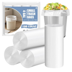 100-Count 4 Gallon Unscented Small Trash Bags