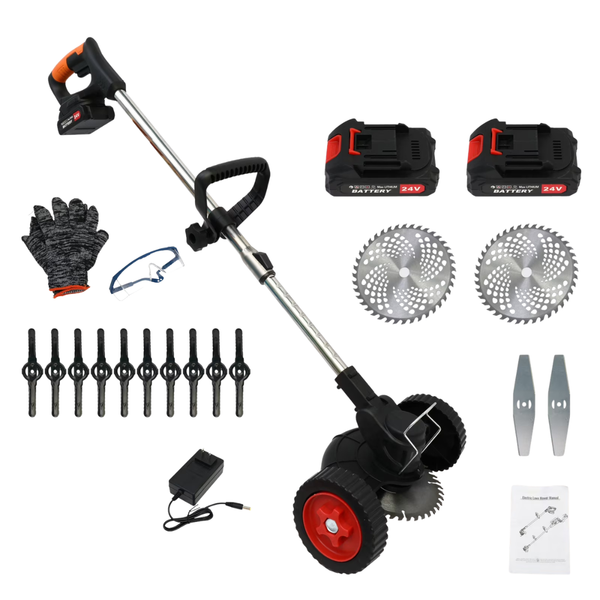 24V 4000mAh Cordless Electric Weed Wacker