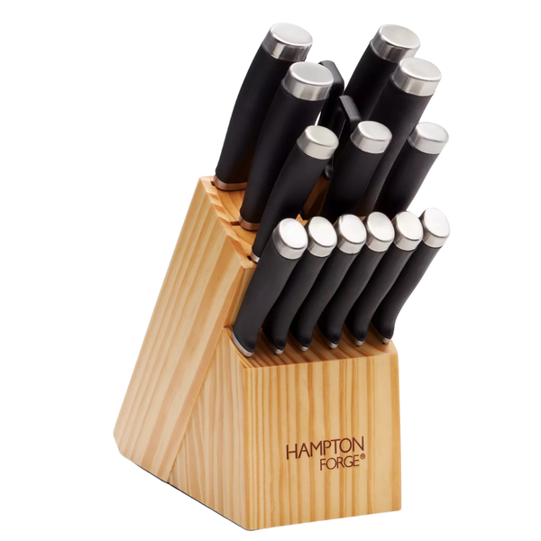 15-Piece Hampton Forge Ronan Knife Block Set