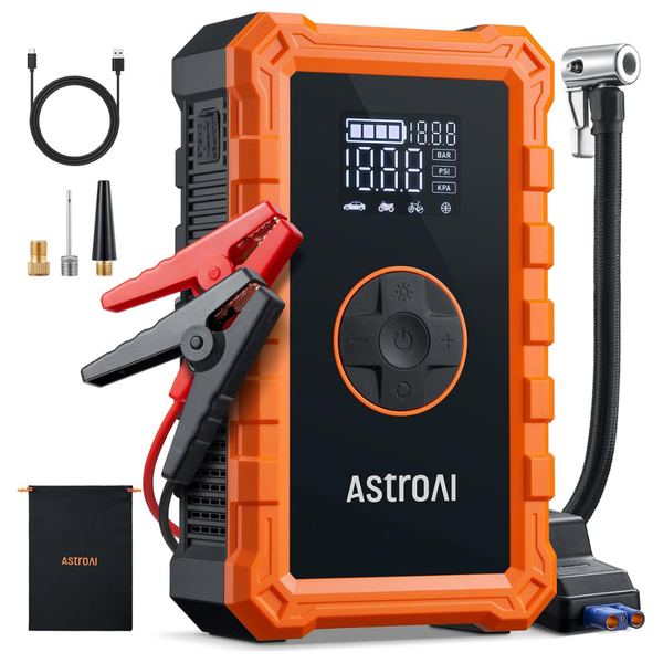 AstroAI S8 Air 1500A Jump Starter & 150PSI Air Compressor