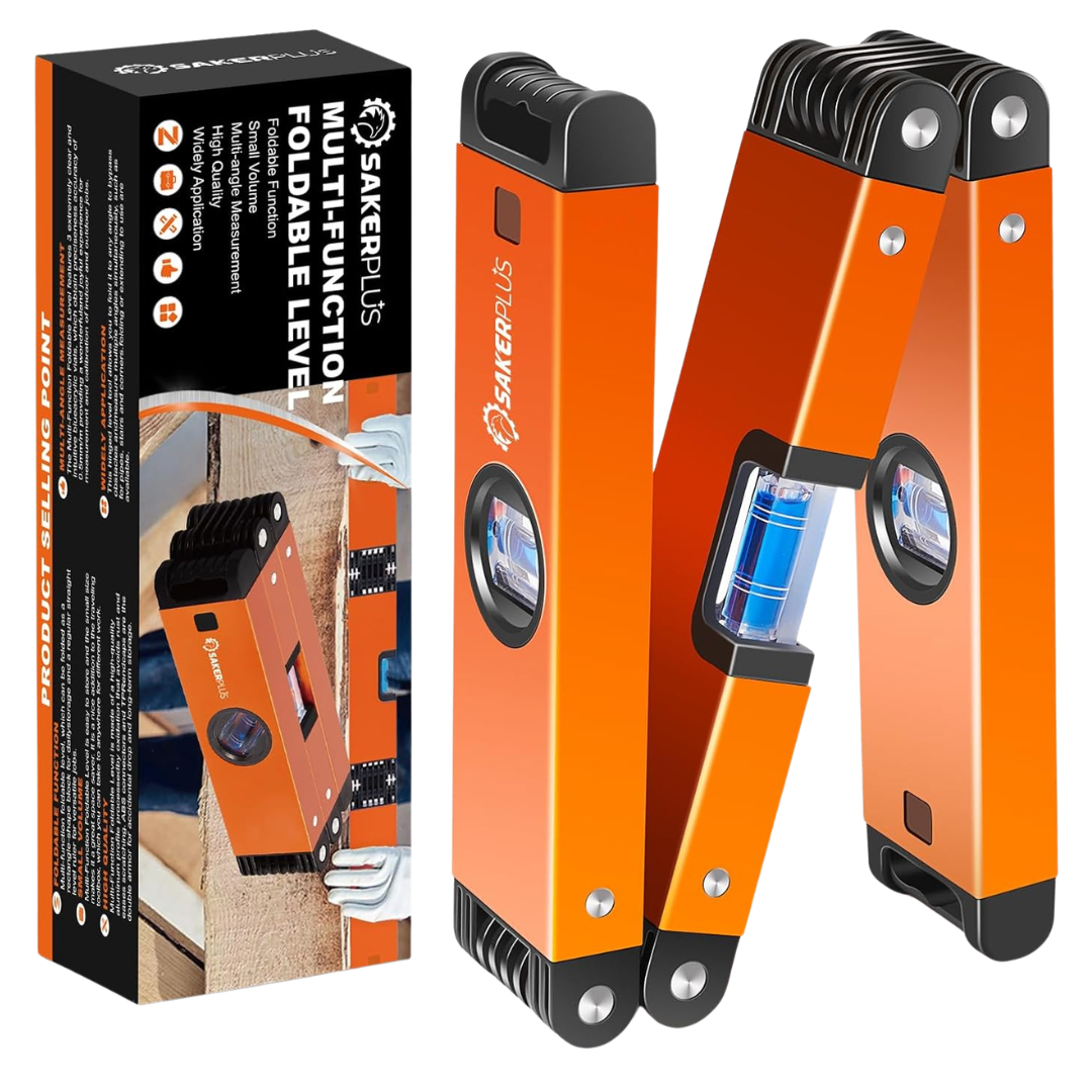 SakerPlus 24" Multi-Function Folding Level Tool