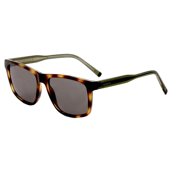 Lacoste Men's L6025S-214 Brown Rectangular Sunglasses