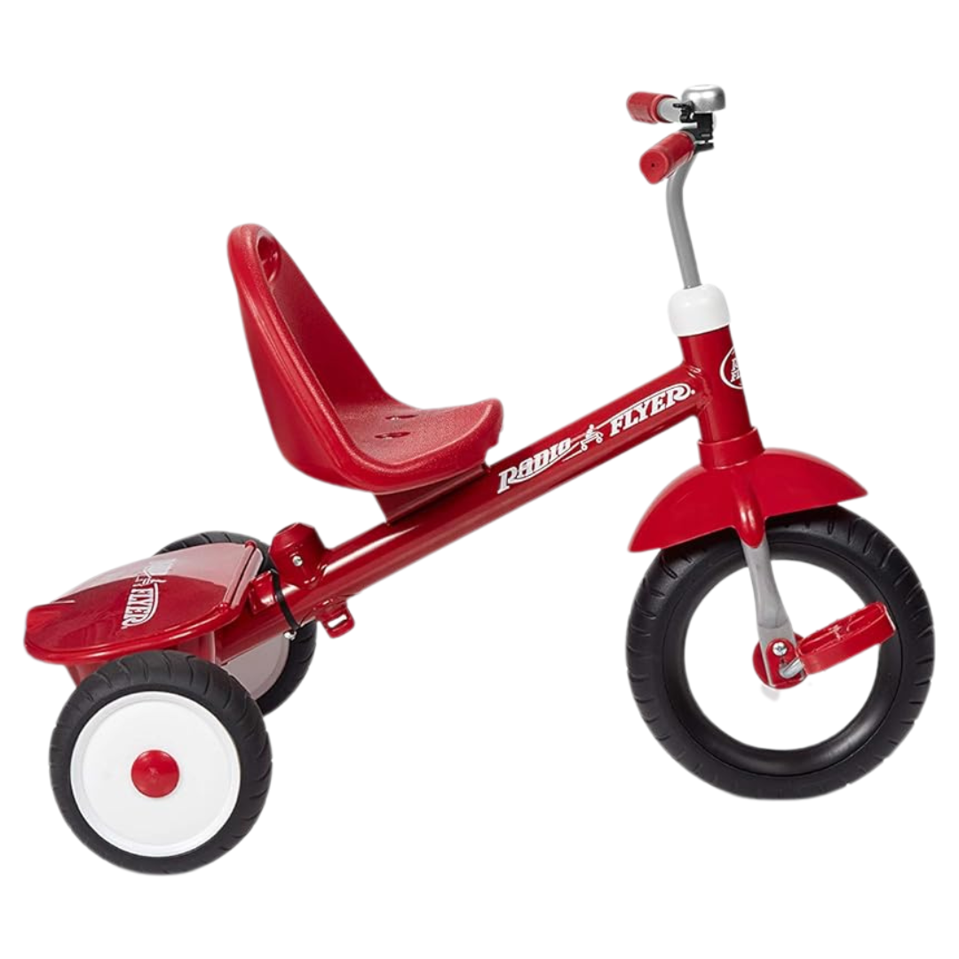 Radio Flyer 2-in-1 Deluxe Steer & Stroll Trike (Red)