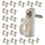 40 Pack Heavy Duty String Lights Hooks Clips