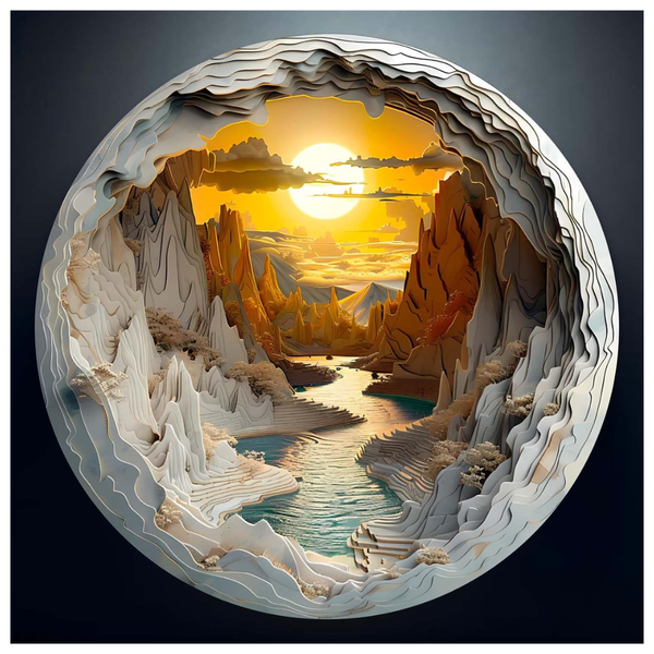 3D Vision Effect Wooden Puzzle