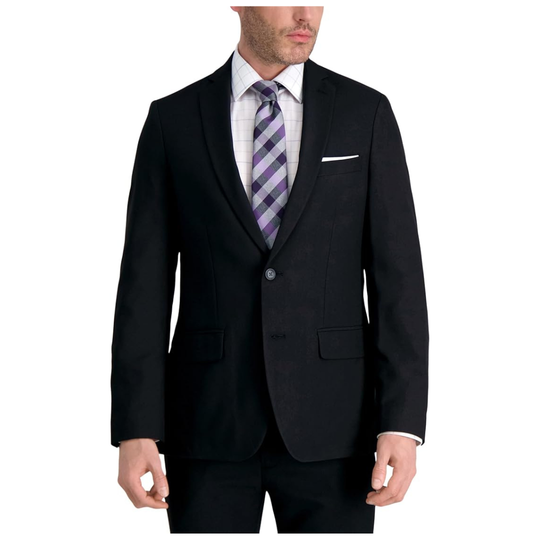 Haggar Men's Smart Wash Slim Fit Suit Separates Jackets