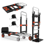 Doerpuz 3-In-1 Convertible Folding Hand Truck