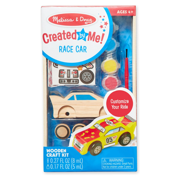 Melissa & Doug Created by Me! Race Car Wooden Craft Kit