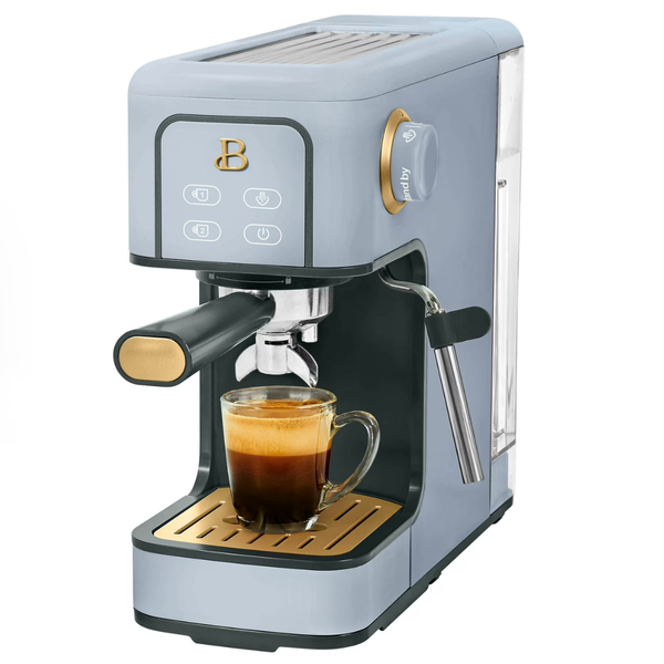 Beautiful Slim 20 Bar 1-Cup Espresso Machine (Cornflower Blue)