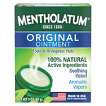3.0 Oz. Mentholatum Original Vapor Chest Rub