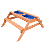 Sportspower Kids Wooden Picnic Table with Sand Play And Water Play