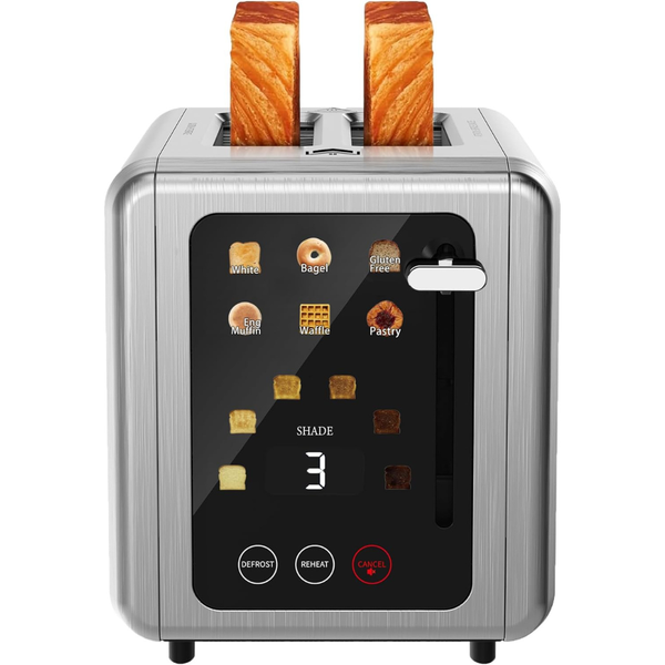 Wunly 2 Slice 5 Functions & Digital Countdown Toasters