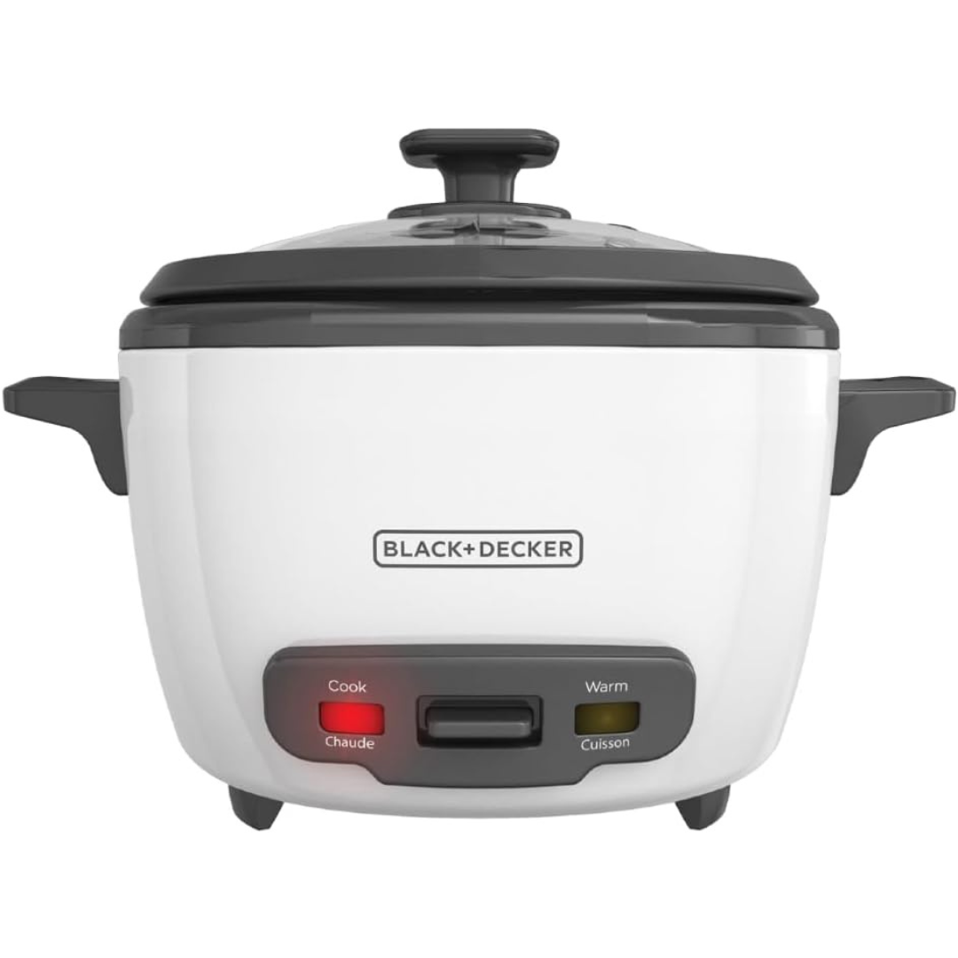 BLACK+DECKER RC516 16-Cup Rice Cooker With Steaming Basket