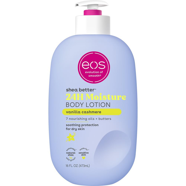 2-Count 16-Oz eos Shea Better 24-Hour Moisture Body Lotion (Vanilla Cashmere)