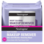 50-Count Neutrogena Makeup Remover Night Calming Cleansing Towelettes