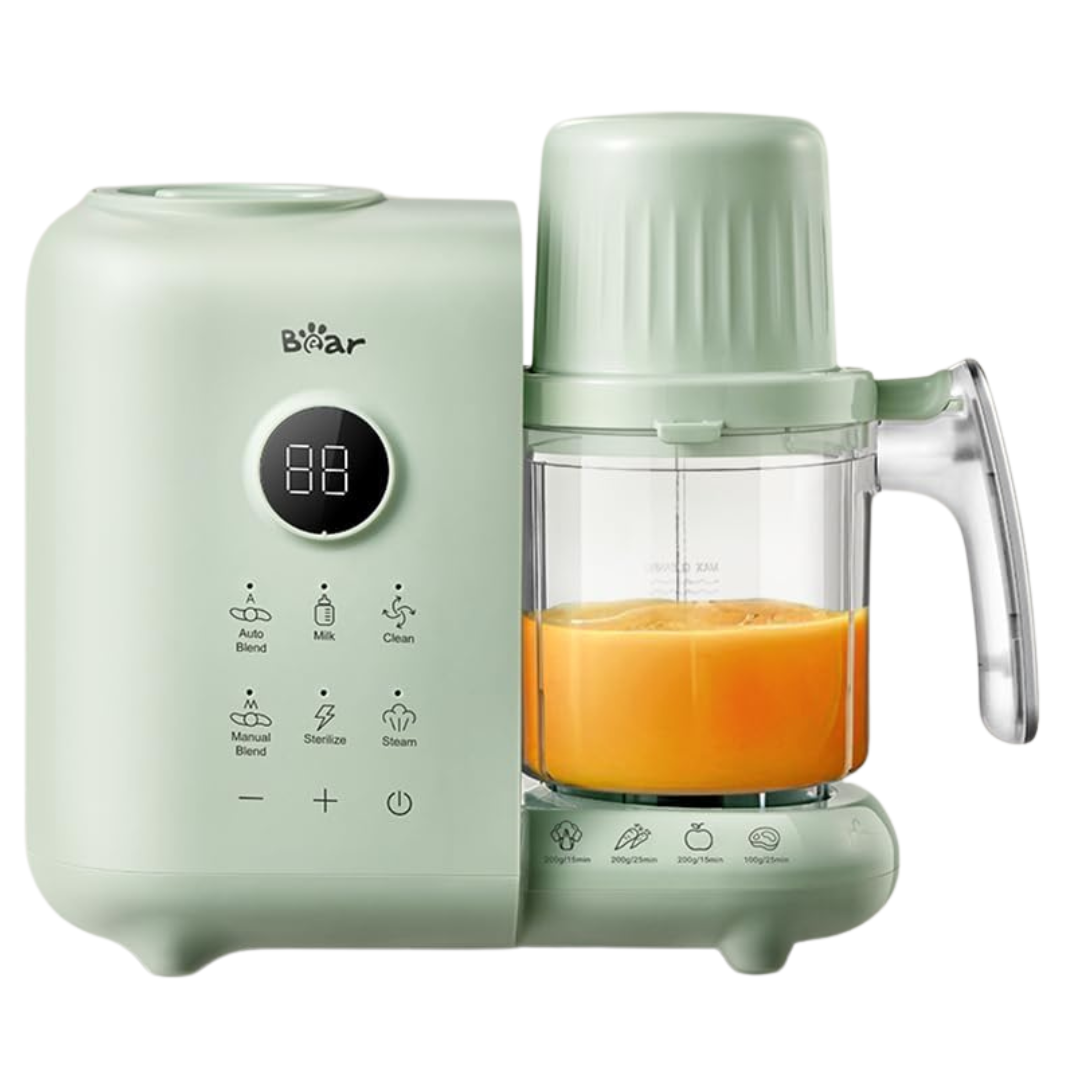Bear Baby Food maker With Dual Layer Steam Basket