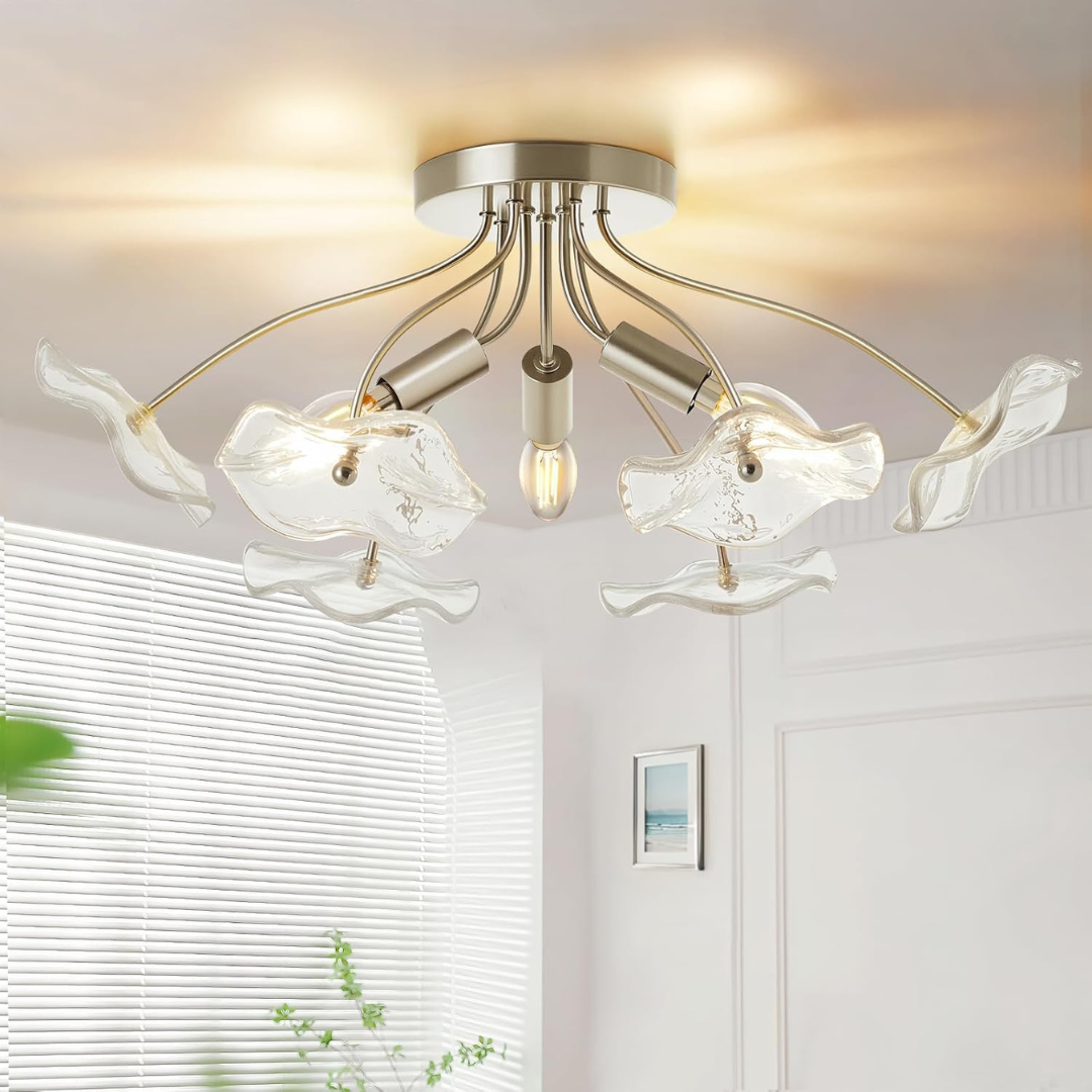 Luvkczc 3-Light Semi Flush Mount Ceiling Lights