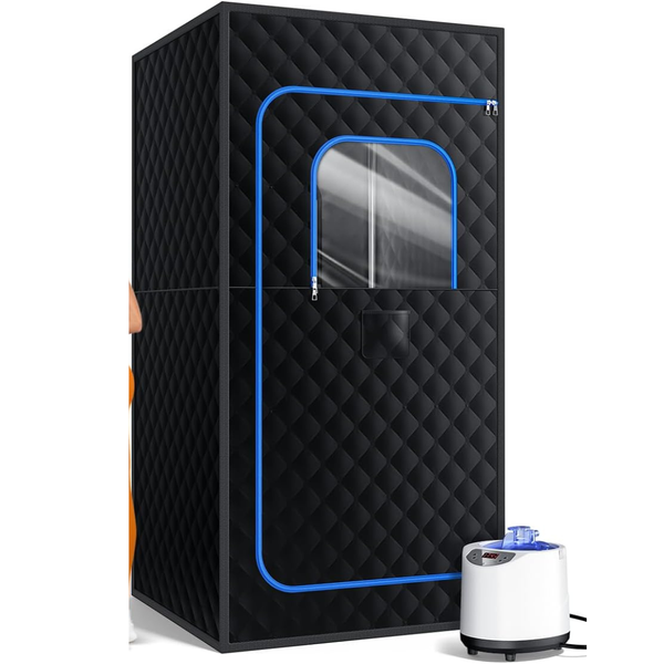 Personal Portable Steam Sauna Tent with 1200W 3L Steamer Heater
