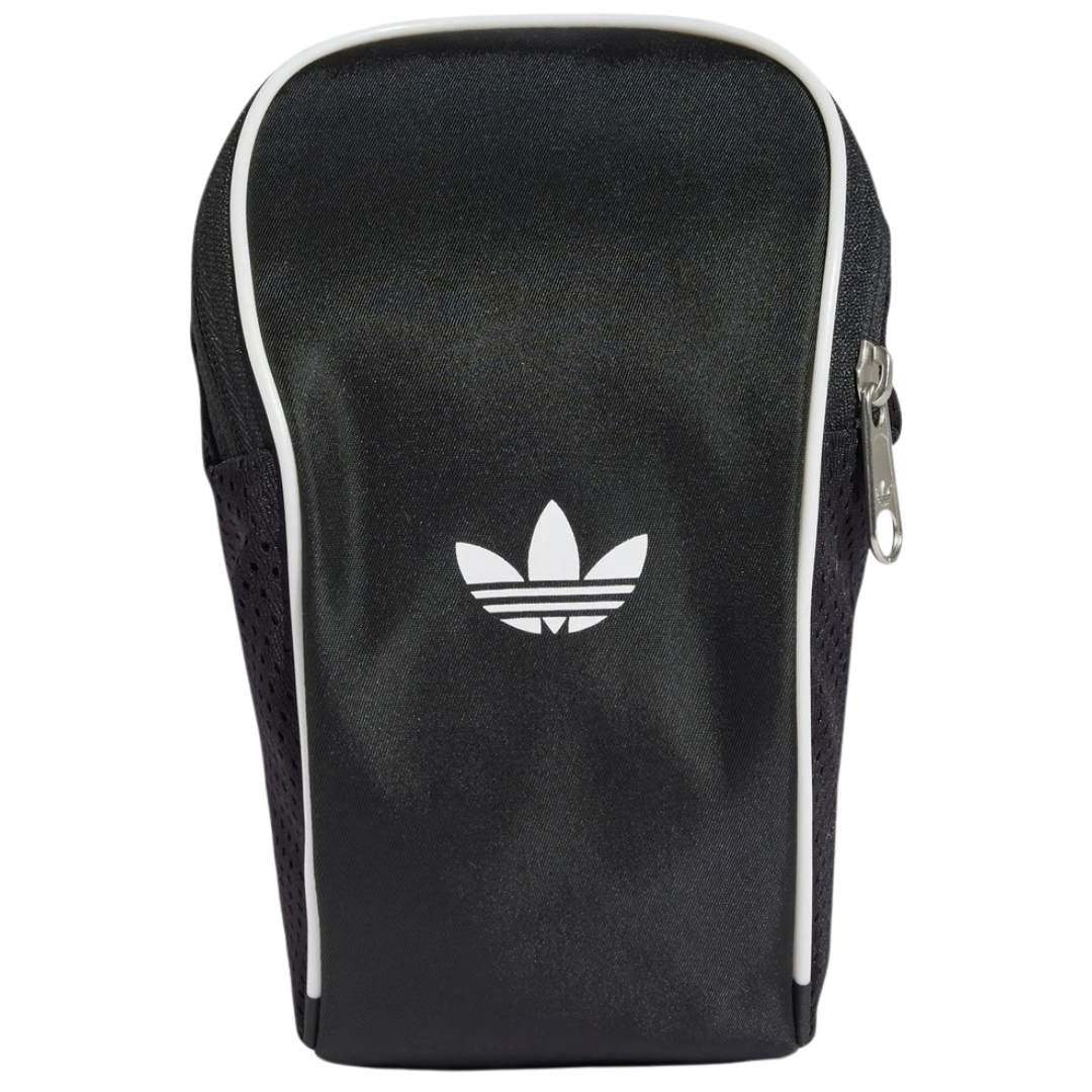Adidas Unisex Adicolor Small Sling Bag (Black/White)