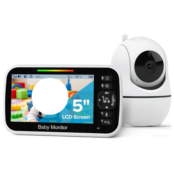 GoodBaby 5" Baby Monitor with Camera and Audio