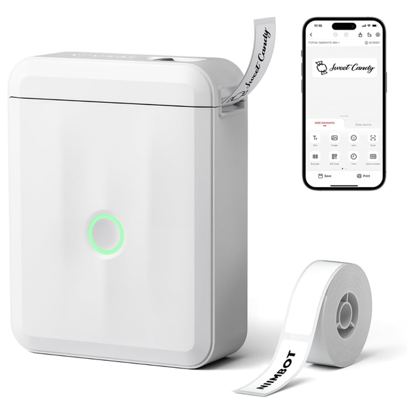 Niimbot D110 Portable Wireless Mini Label Maker with Tape