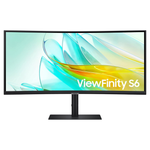 34" Samsung ViewFinity S6 Curved WQHD 100Hz 5ms HDR VA Freesync Monitor