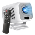 Kvoruaeliax 1080P FHD 4K Support WiFi 6 Mini Portable Projector