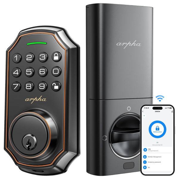 Arpha Keyless WiFi Smart Entry Door Lock