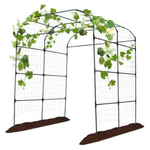 Follook Garden Arch Climbing Plants Outdoor Cucumber Trellis