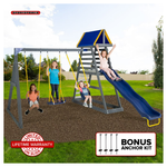 Sportspower Mill Creek Canyon Wooden Swing Set