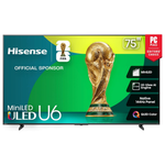 75" Hisense 75U65QF 4K Ultra HDR Smart MiniLED QLED Fire TV (2025)