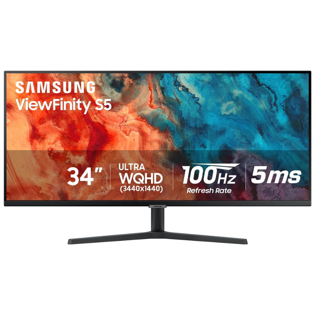 34" Samsung ViewFinity S50GC Series WQHD 100Hz 5ms HDR VA Freesync Monitor