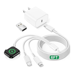 Luckinllyy 3-In-1 Charger For Apple Devices