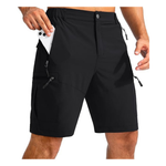 Men's Hiking Cargo 9" Shorts With 5 Zipper Pockets (Various)