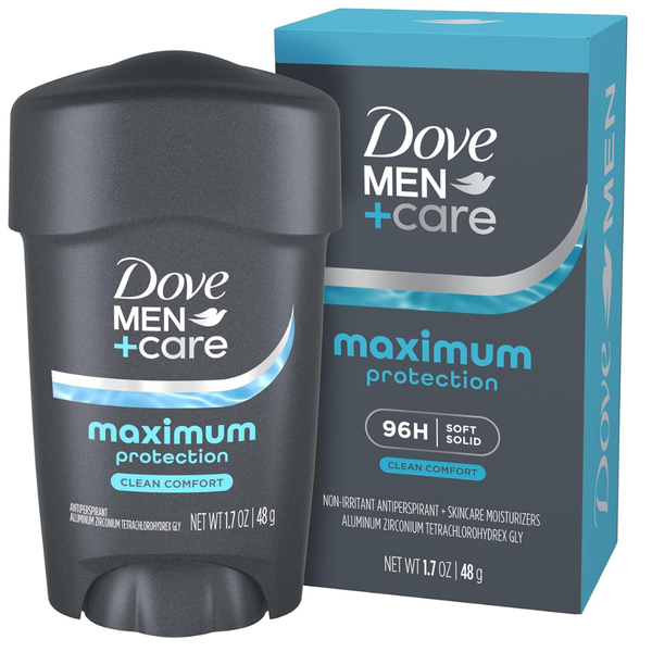 1.7 oz Dove Men+Care Clinical Protection Antiperspirant Stick Clean Comfort