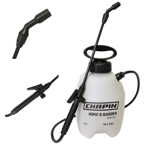 Chapin 1-Gallon Plastic Handheld Sprayer With Adjustable Spray Pattern