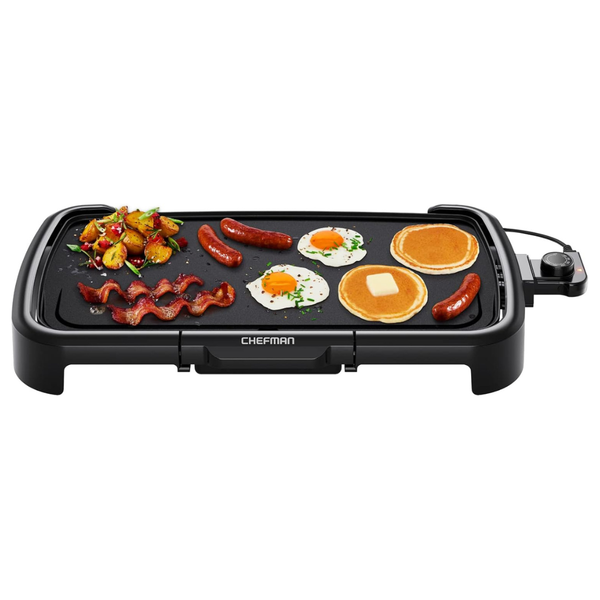 Chefman XL Electric Immersible Flat Top Griddle (10" x 20")