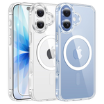 FNTCASE Mag Safe Phone Cases For iPhone 17 Series & Air (Clear)