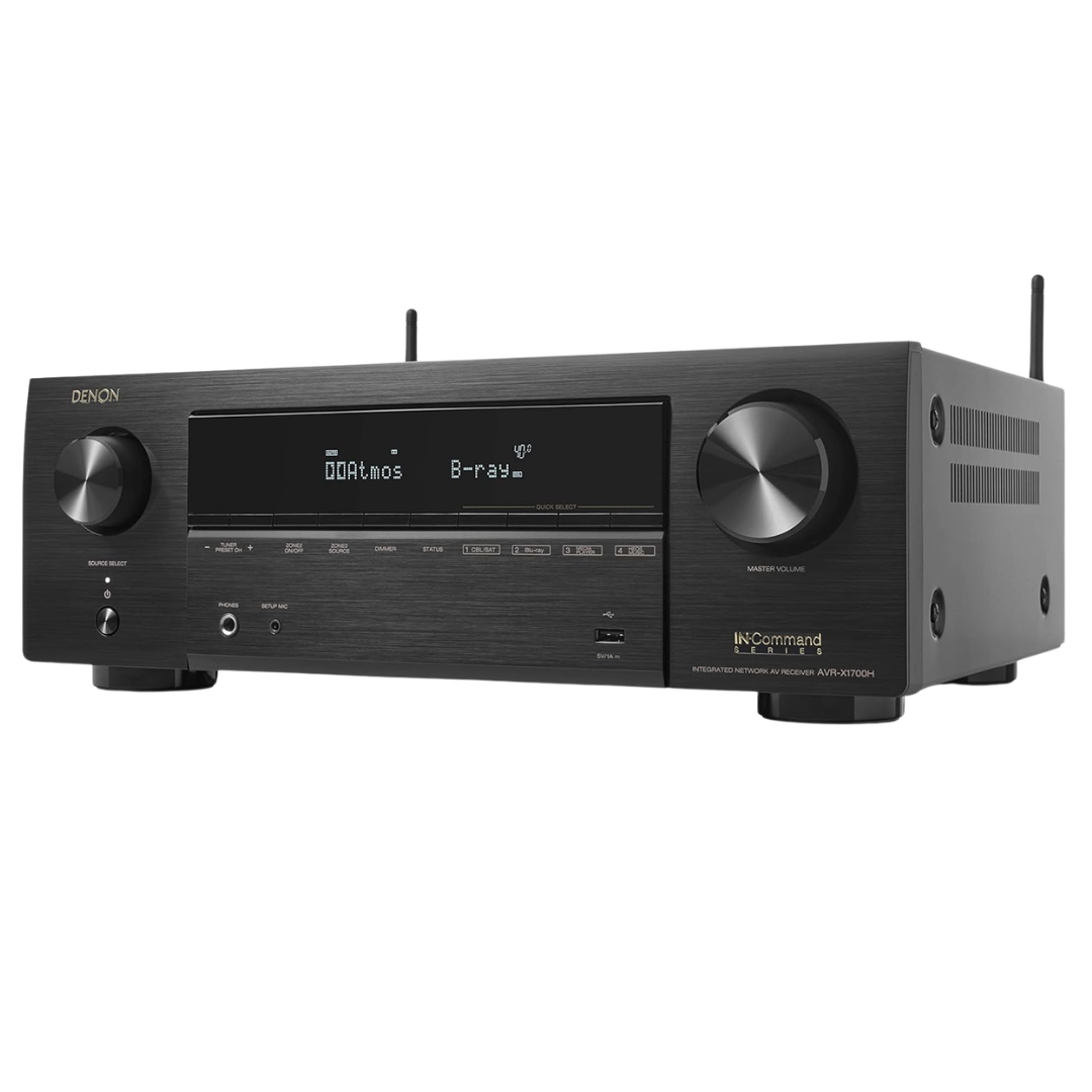 Denon AVR-X1700H 7.2-Channel 8K Network A/V Receiver
