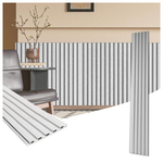 16-Pack 48" x 6" WPC Wainscoting Panels