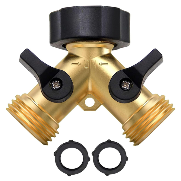Twinkle Star 2-Way Garden Hose Splitter