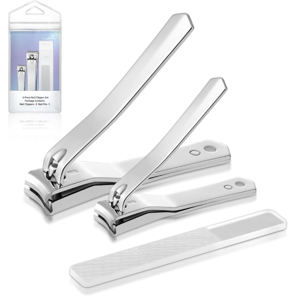 3-Piece Edgy Nail Clipper Kits