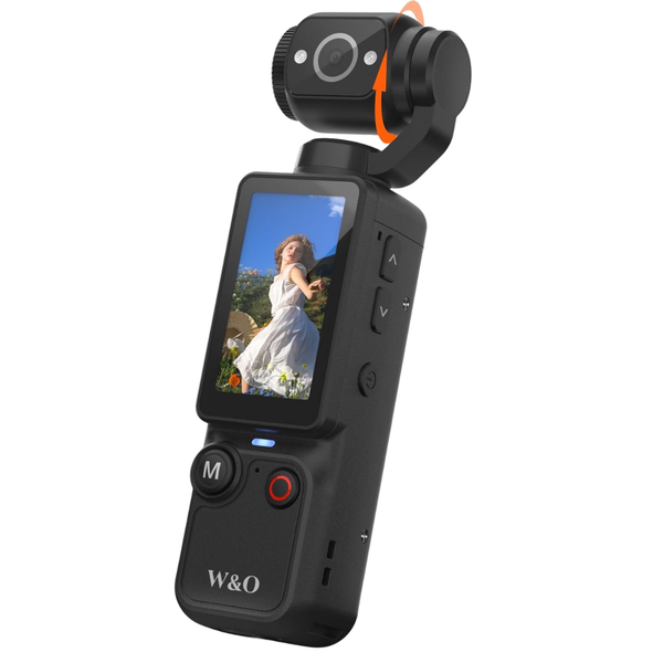 Vlogging Camera With 180deg. Rotating Lens With 32GB Card
