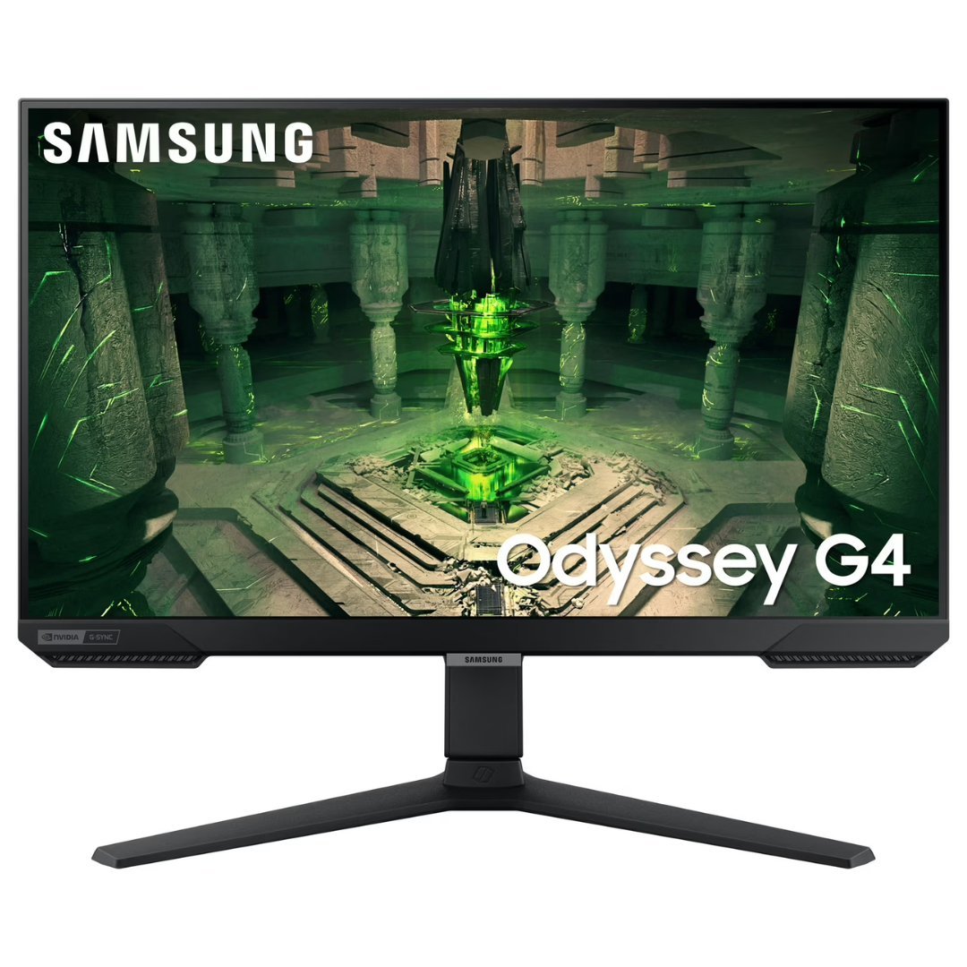 25" Samsung Odyssey G4 FHD 240Hz 1ms Freesync and G-SYNC Compatible Gaming Monitor