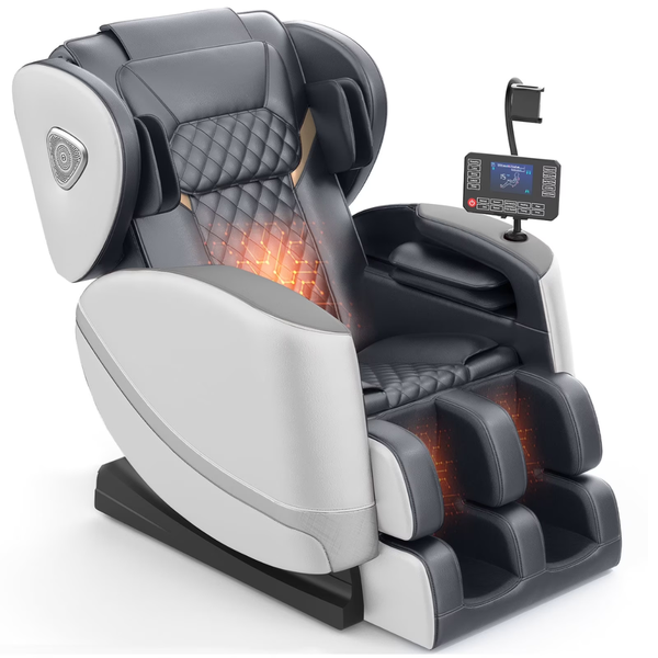 Znines Full Body Zero Gravity Massage Chair with 10 Fix Rollers