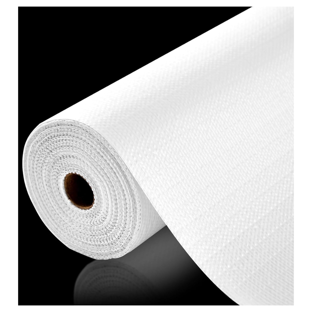 Aliuni 12"x10" Non-Slip/Adhesive Kitchen Cabinet Liner Mat (White)