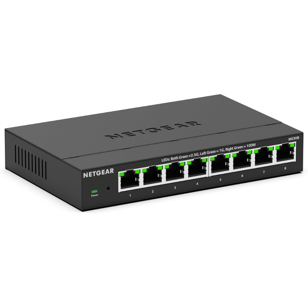 Netgear MS308 8-Port 2.5Gb Ethernet Unmanaged Switch