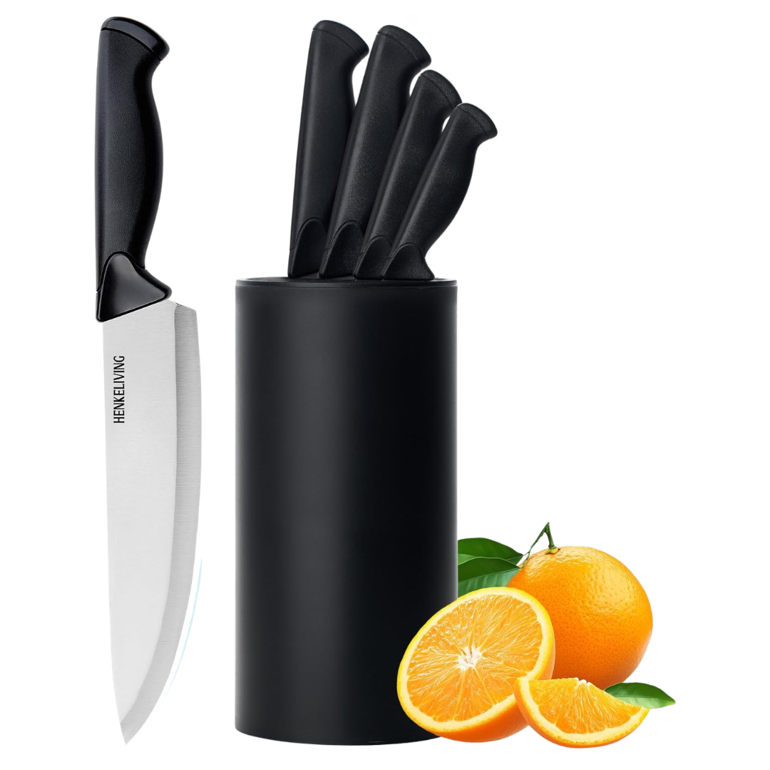 6-Piece German High Carbon Kitchen Knife Set